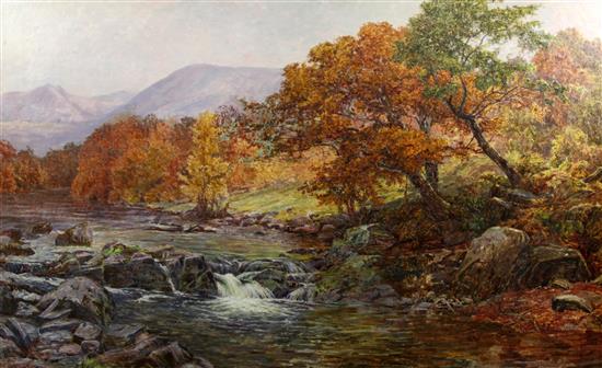 William Samuel Jay (1843-1933) When the reapers are away, 30 x 49in.
